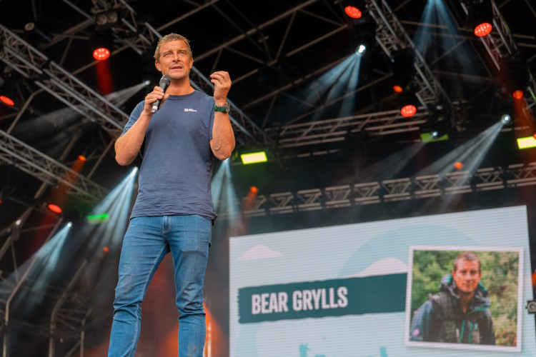 bear grylls on stage 750AT