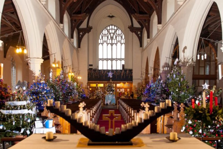 Fakenham Church Christmas trees raise £31K