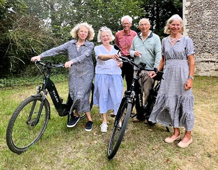 Norfolk church receives prize as annual bike ride approaches
